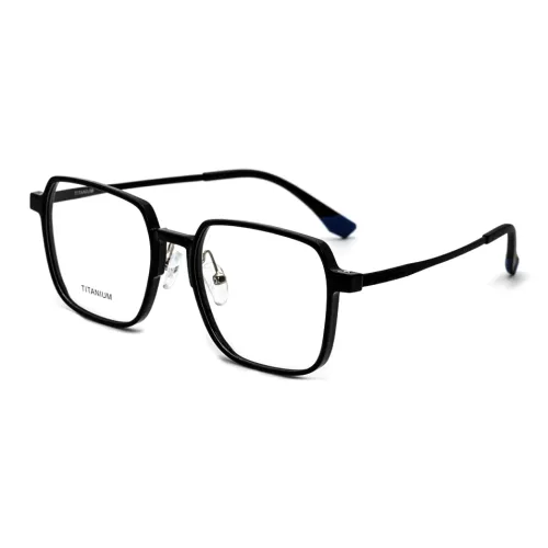 Xiao Luo Di Квадратные Оправы для Очков Унисекс Черные