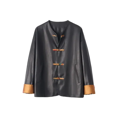 PIERRE CARDIN Кожа Куртка Пальто Женские