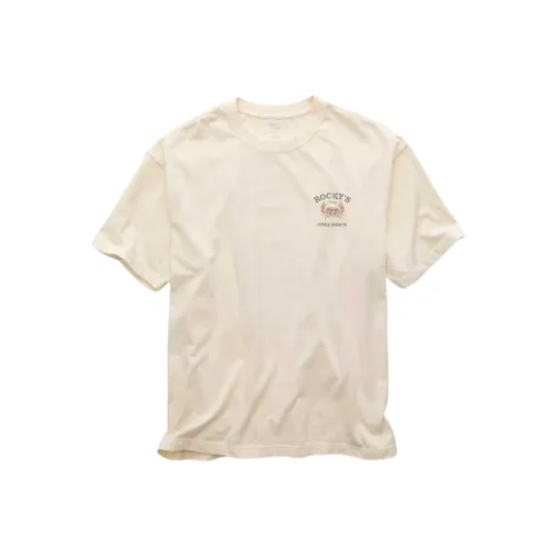 AMERICAN EAGLE Хаки Мужская T-рубашка