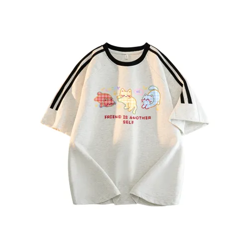 Хлопок короткий рукав женские рубашки T