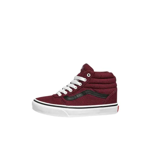 Vans Ward High Топ Детские Скейтбординги Красный Детский