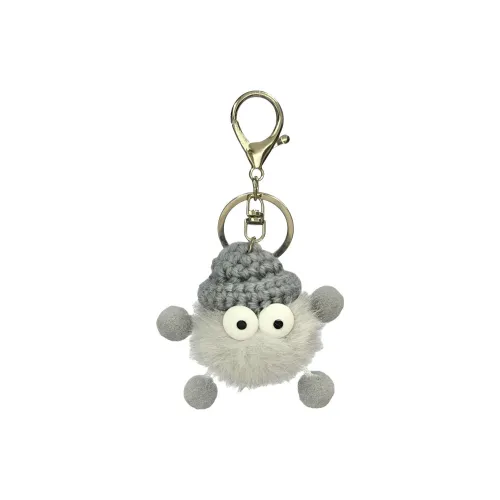 ROUERXIONG Wear Шапки Кепки Маленький угольный шарик Плюшевый Подвеска 5,5 см Рекомендуемая высота