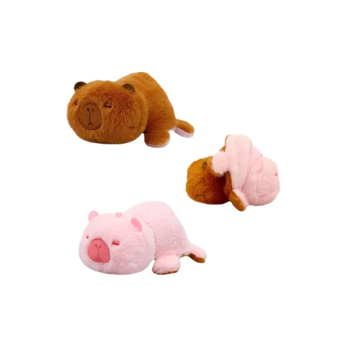 Whoops Cute Creative Reversible Bee Turtle Raccoon Capybara Plush Pendant 14cm Recommended Height