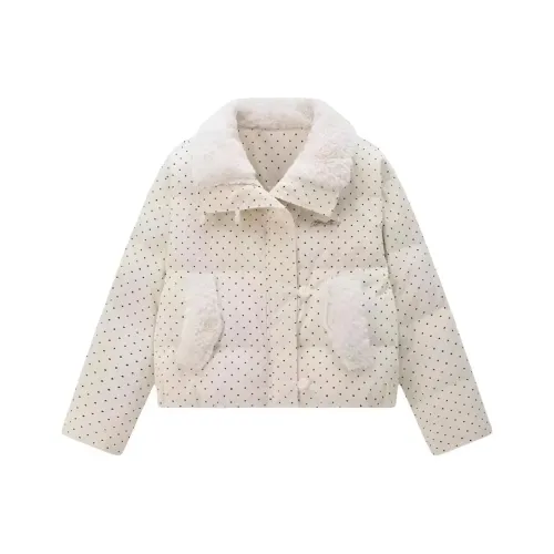 GEZITAI Белый Женские пуховики