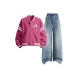 Димей Gni K Розово-красный + Однотонный Синий цвет морской соли