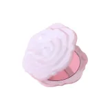 [Белый] Розовый Двусторонний Зеркало для макияжа
