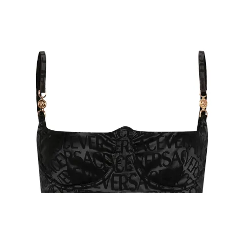 VERSACE Черный Женский Бюстгальтер