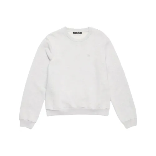 ACNE STUDIOS SS25 Свитшот Унисекс Light Серый