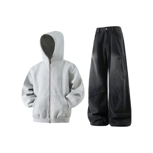 ZIRUNGE Унисекс Свитшот Комплекты