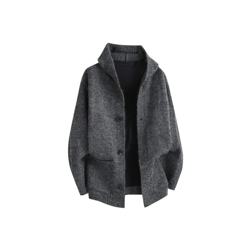 BEIOUGONGLVE Темно-серый унисекс трикотаж