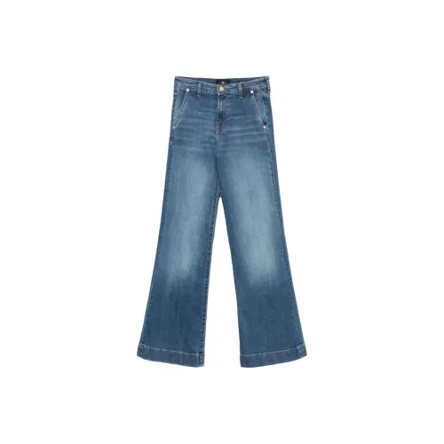 SEVEN Blue Women's Jeans SEVEN Синий Женские Джинсы