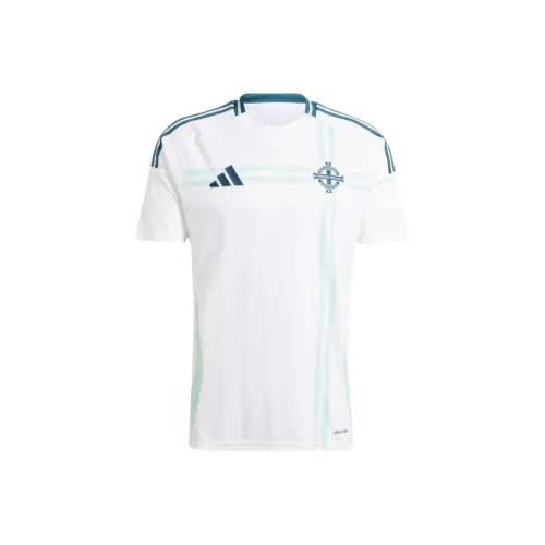 Adidas Northern Ireland 24 Гостевой Джерси Футбол Джерси Northern Ireland Гостевой Мужской Белый