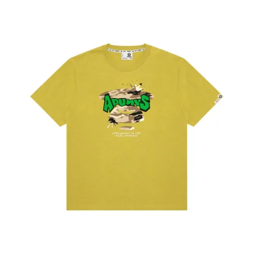 Aape Желтый YE2 Мужская T-Рубашка