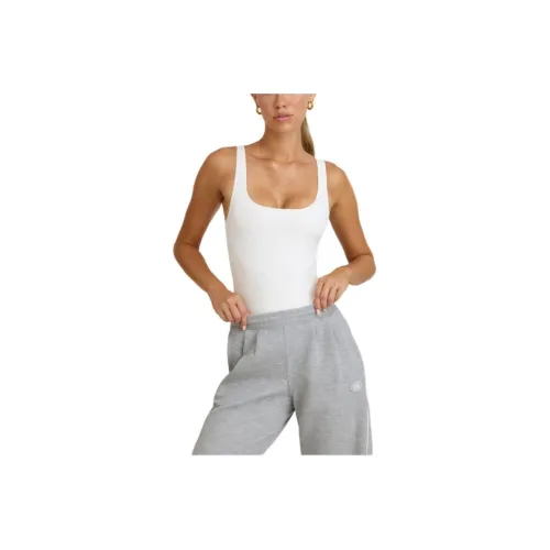 OH POLLY Мягкий Активный Открытая Спина Комбинезон Bodysuit Женские