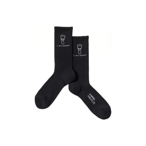 UNIQLO Yu Nagaba collaboration Носки Crew Унисекс 1 упаковка Черный