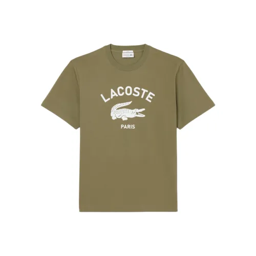 LACOSTE Collaboration Signature Принт T-Shirt Унисекс