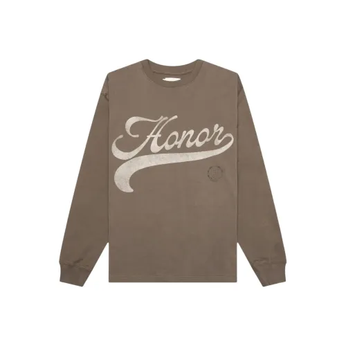 HONOR THE GIFT Коричневый Мужская T-рубашка