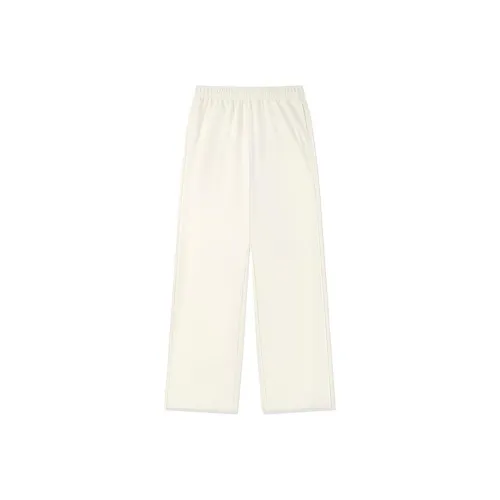 QIAODAN SS25 Повседневные брюки Женские Кремовый белый