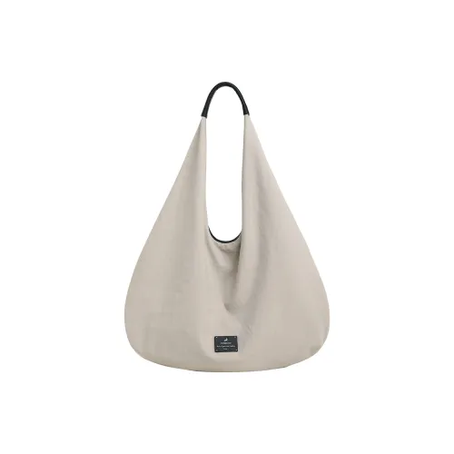 Miao Di Ткань Сумка через плечо Стандартная Женская Кокосовый Серый