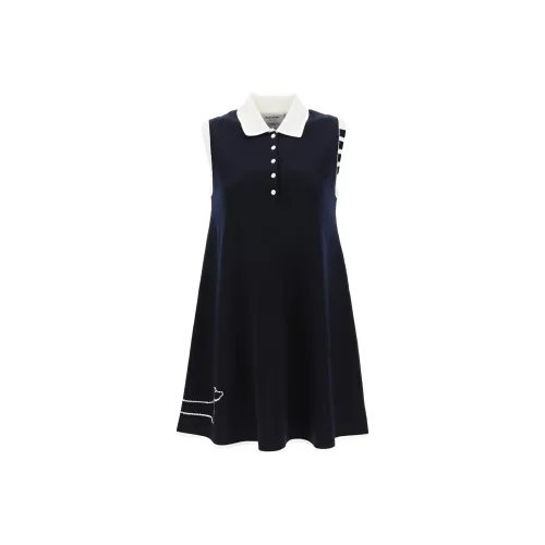 THOM BROWNE· Без рукавов Платье Женское Темно-синий