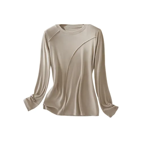 IHIMI Светлый хаки Женский трикотаж