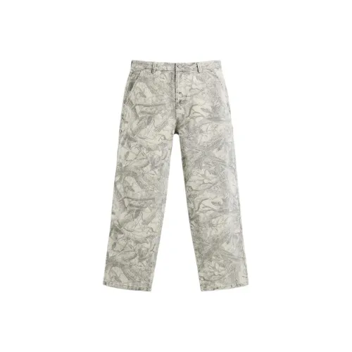 ZARA Бежевые Мужские Повседневные Штаны