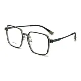 Прозрачный Зеленый + Защита от синего света, 0 диоптрий, меняющий цвет [Серый, Коричневый, Синий, Фиолетовый, Розовый, Оранжевый] Записка, Цвет