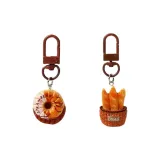 2 шт, Шоколадный пончик + Одна корзина багета