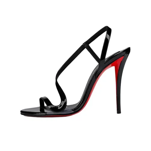 CL Rosa Z one Ремень Сандалии 10 см Женские Черный