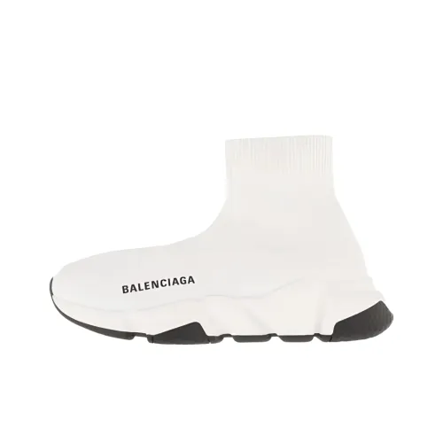 Balenciaga Speed Trainer High Топ Повседневная обувь Женская Белая