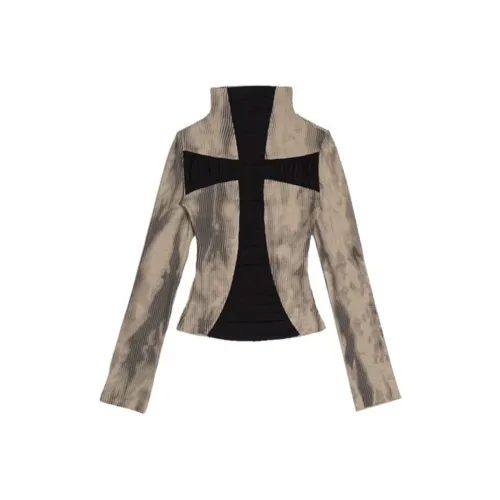 EMDPN Светлый хаки Женские T-рубашки