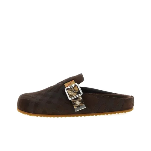 Burberry Домашние тапочки Мужские Коричневые