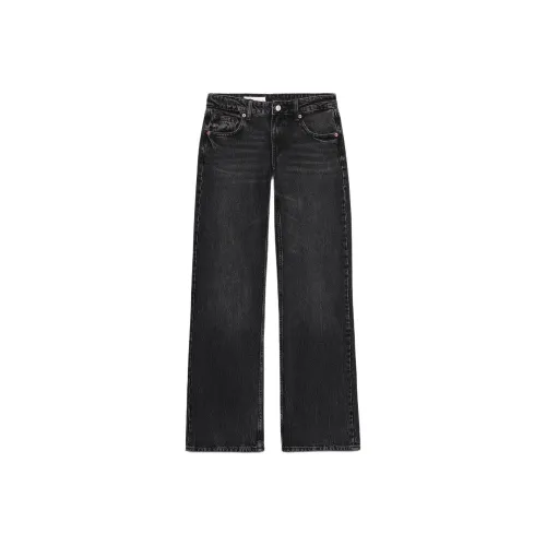 ZARA Trf Черные Женские Джинсы