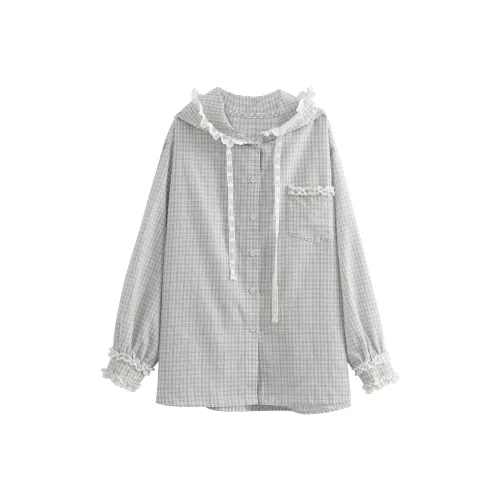 SNBL Светло-серые женские рубашки