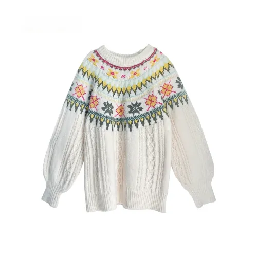 GEZITAI Белый Женский Трикотаж