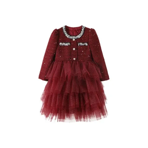 YUANYUAN GIRL Платье Зимнее Детское