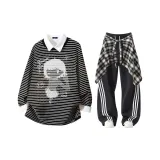 Чёрный Абрикос + Чёрные Брюки