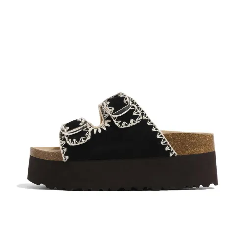 Lan Miao Обувь Birkenstock Женская Черная