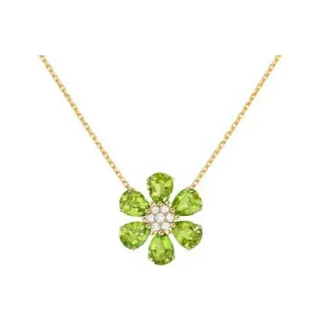 Van Cleef Arpels 18К золото Ожерелья Женские Зеленый