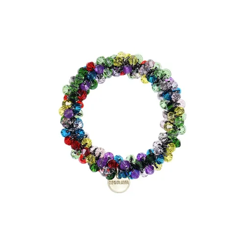 ROYALSASA Искусственный кристалл Резинка для волос Женская