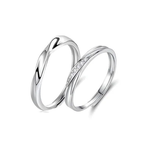 JINGHUALU Кольца из искусственного топаза унисекс