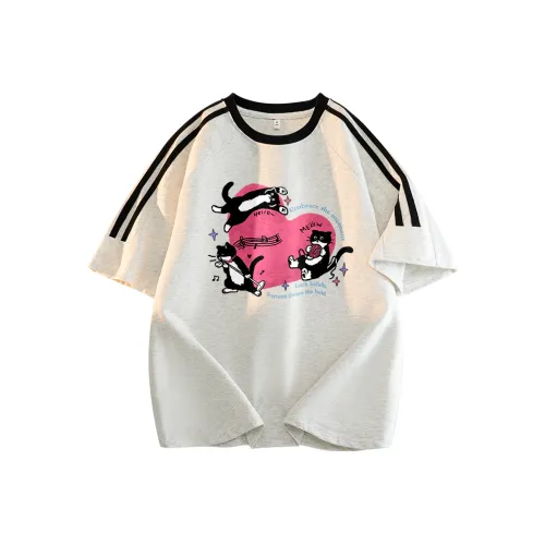 Хлопок короткий рукав женские рубашки T