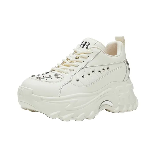 HR Low Топ Толстая подошва Кроссовки Женские