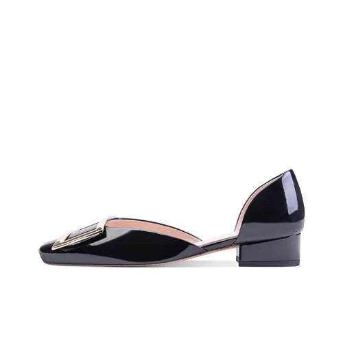 Siwei Женские повседневные туфли, черные, женские