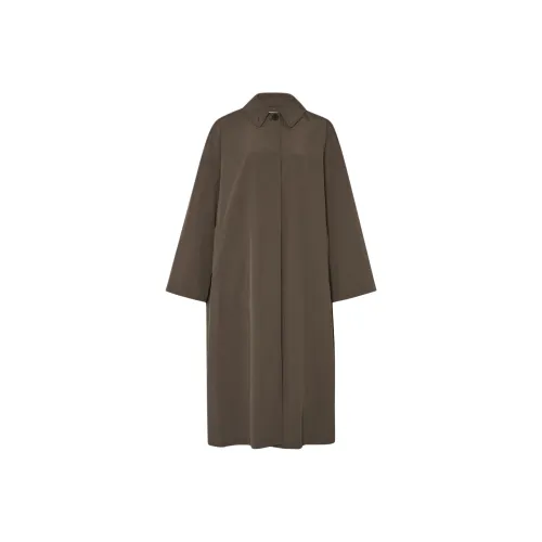 THE ROW Тауповый Женский Тренч