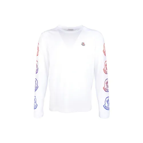 Moncler Белая Мужская T-рубашка