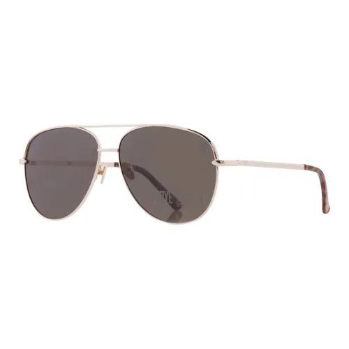 FRYE Металл Aviator Солнцезащитные очки Женские Золотые