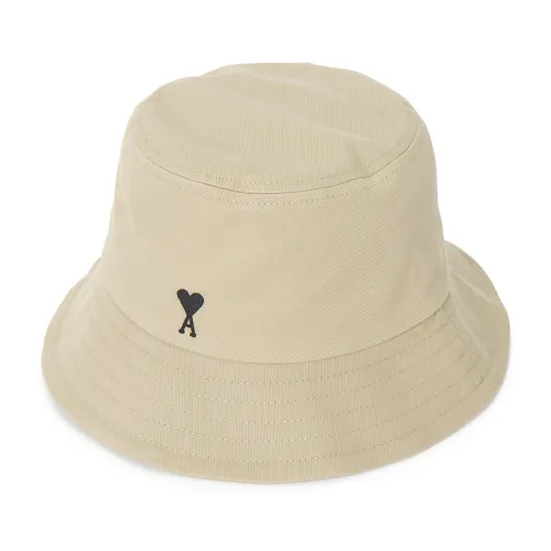 AMIPARIS Cotton Bucket Hats Унисекс Бежевый