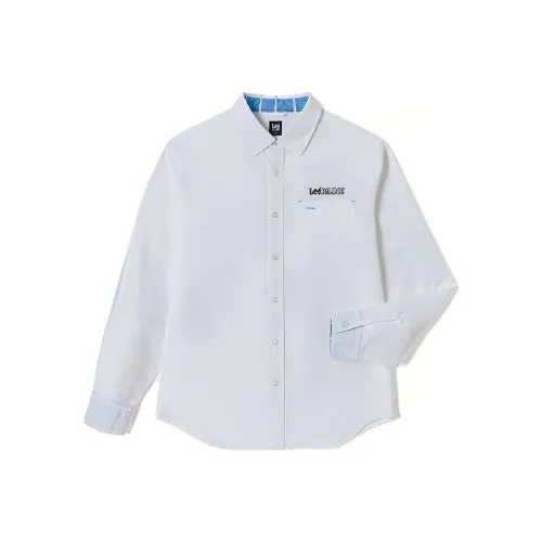 Lee совместный бренд модель Белый Мужская рубашка
