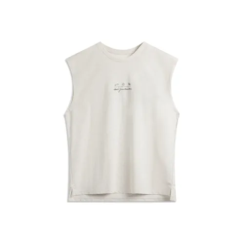 LINING Серый Tile Серый Мужские Майки